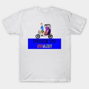 Trike to Spain - Three - Wheeled Cycle T-Shirt